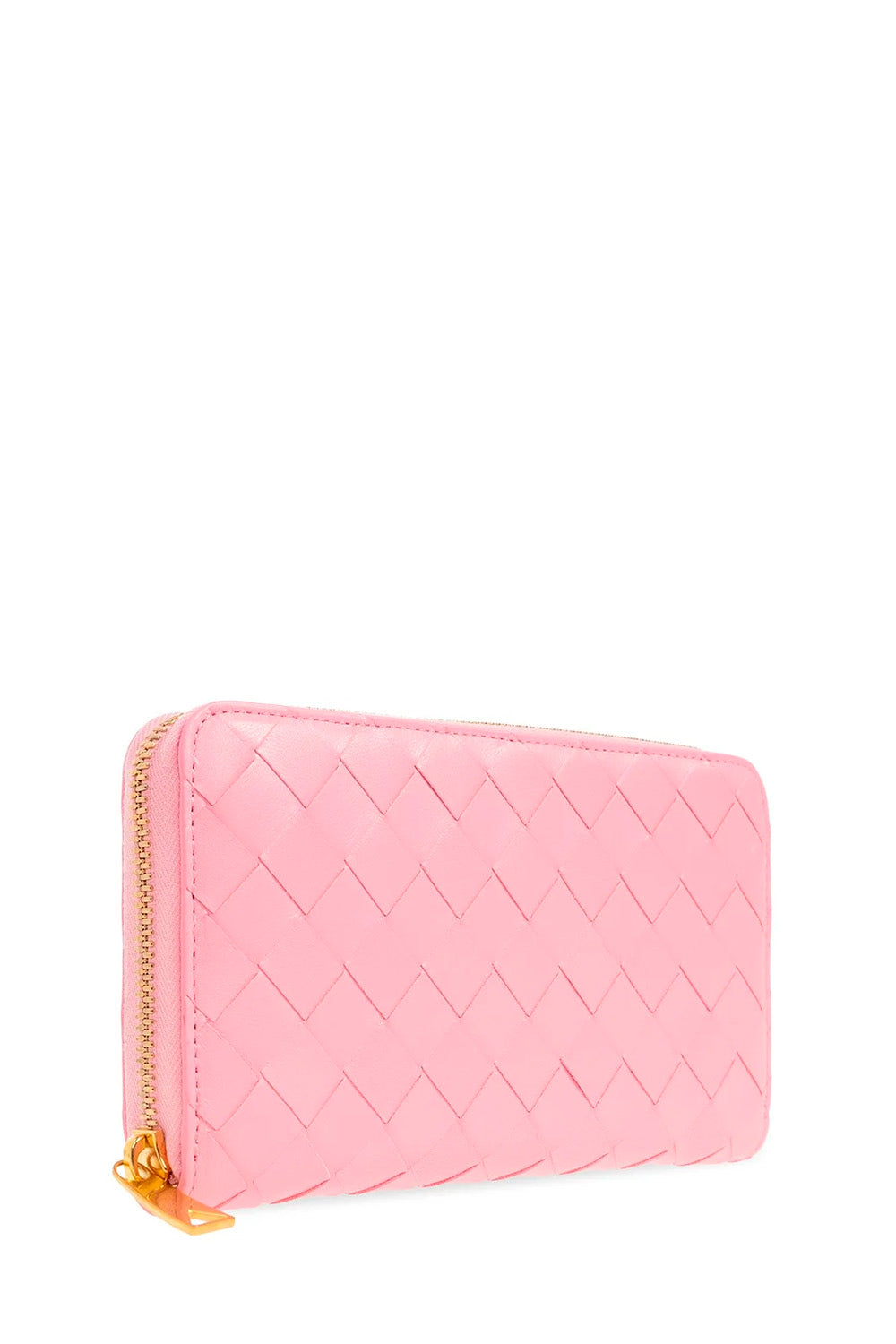 Intrecciato Zip Around Wallet
