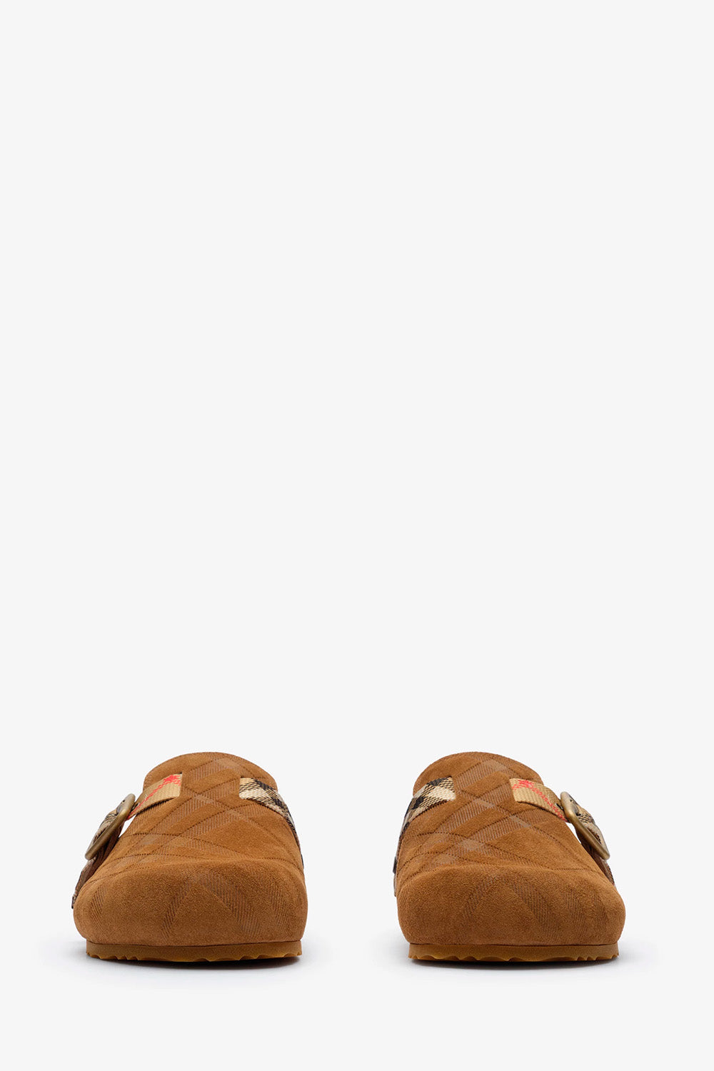 Check Shearling Urchin Clogs