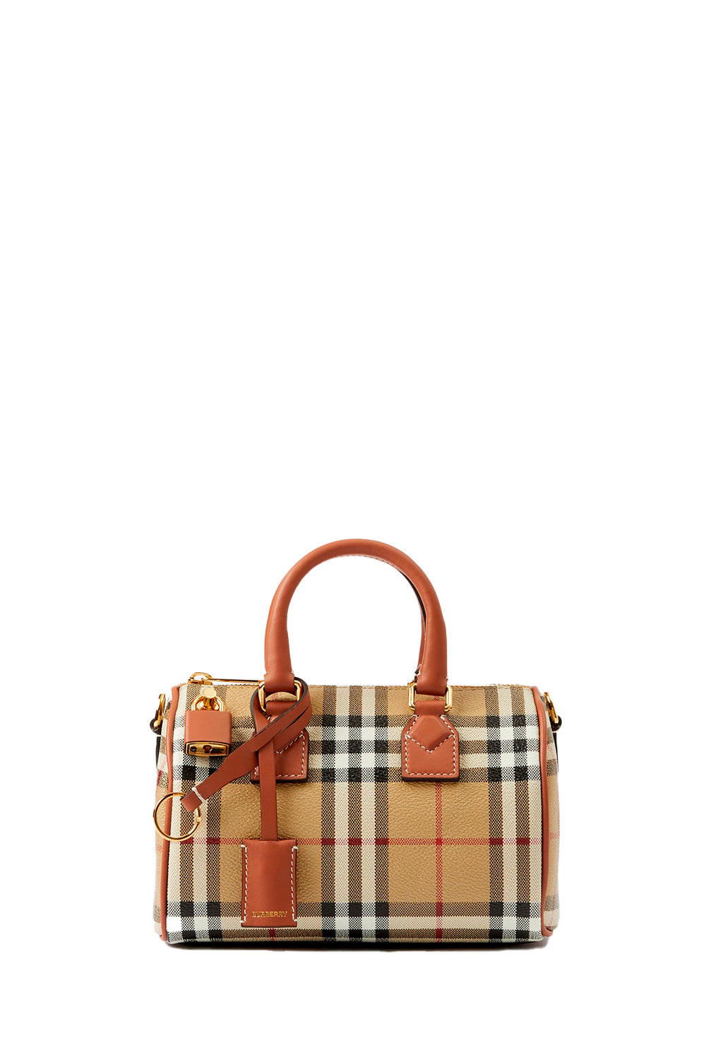 Mini Check Bowling Bag