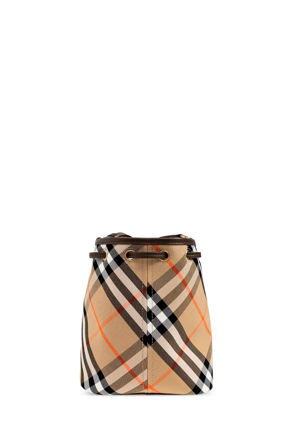 Mini Check Bucket Bag