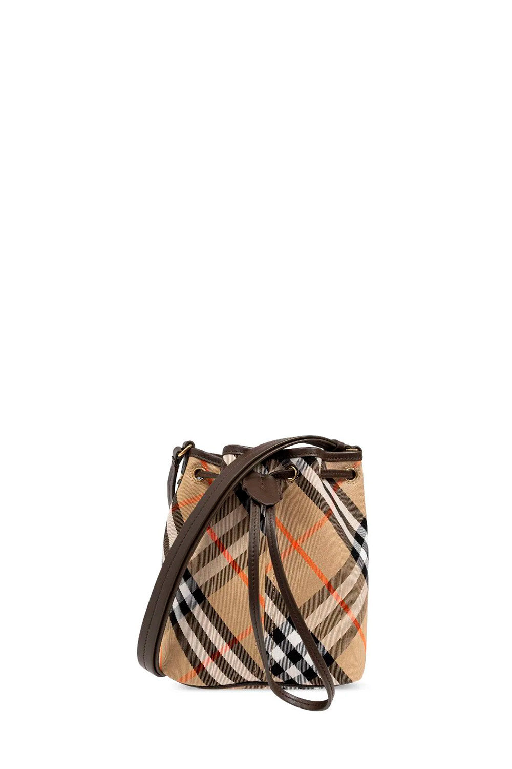 Mini Check Bucket Bag