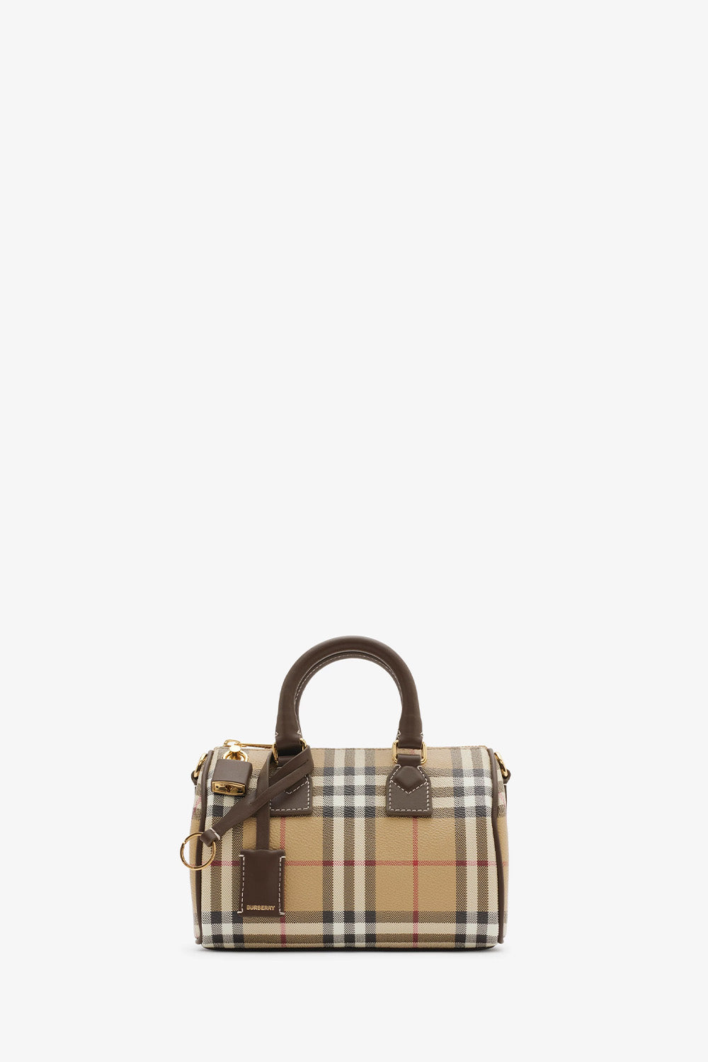 Mini Check Bowling Bag