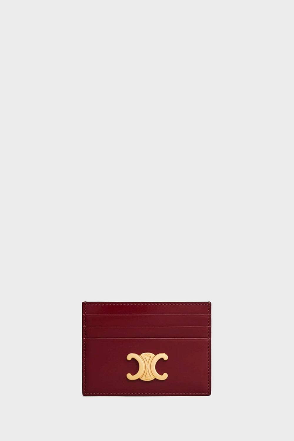 Card Holder Triomphe In Shiny Calfskin