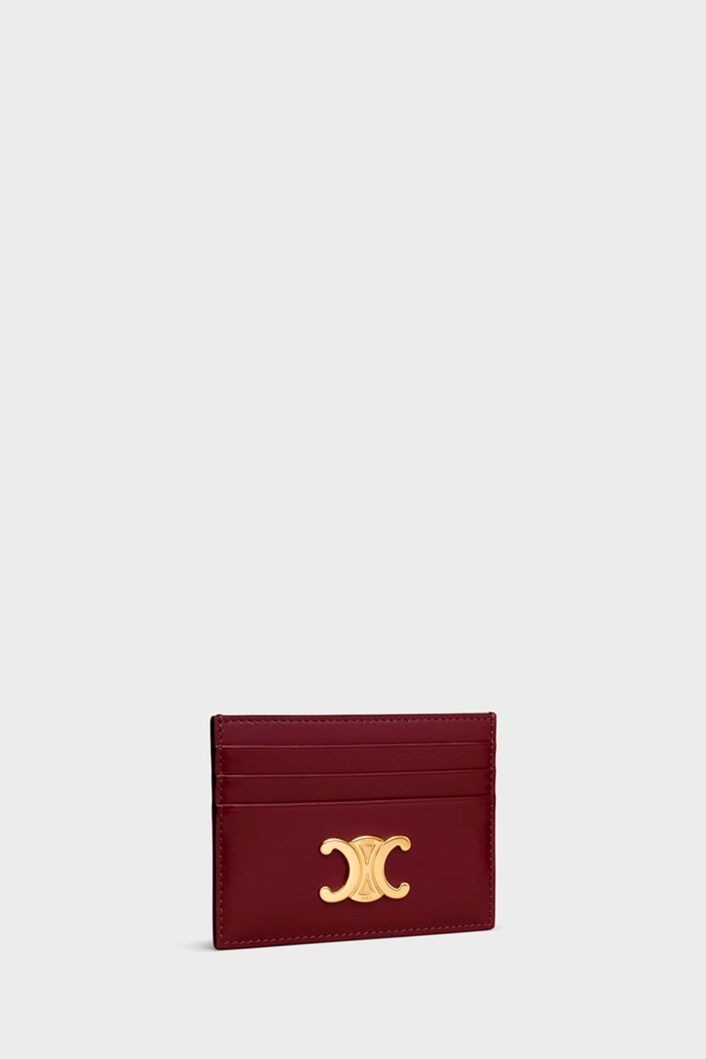 Card Holder Triomphe In Shiny Calfskin