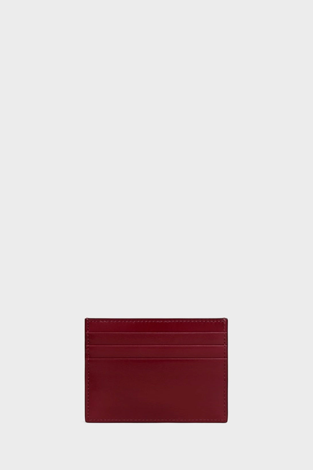 Card Holder Triomphe In Shiny Calfskin