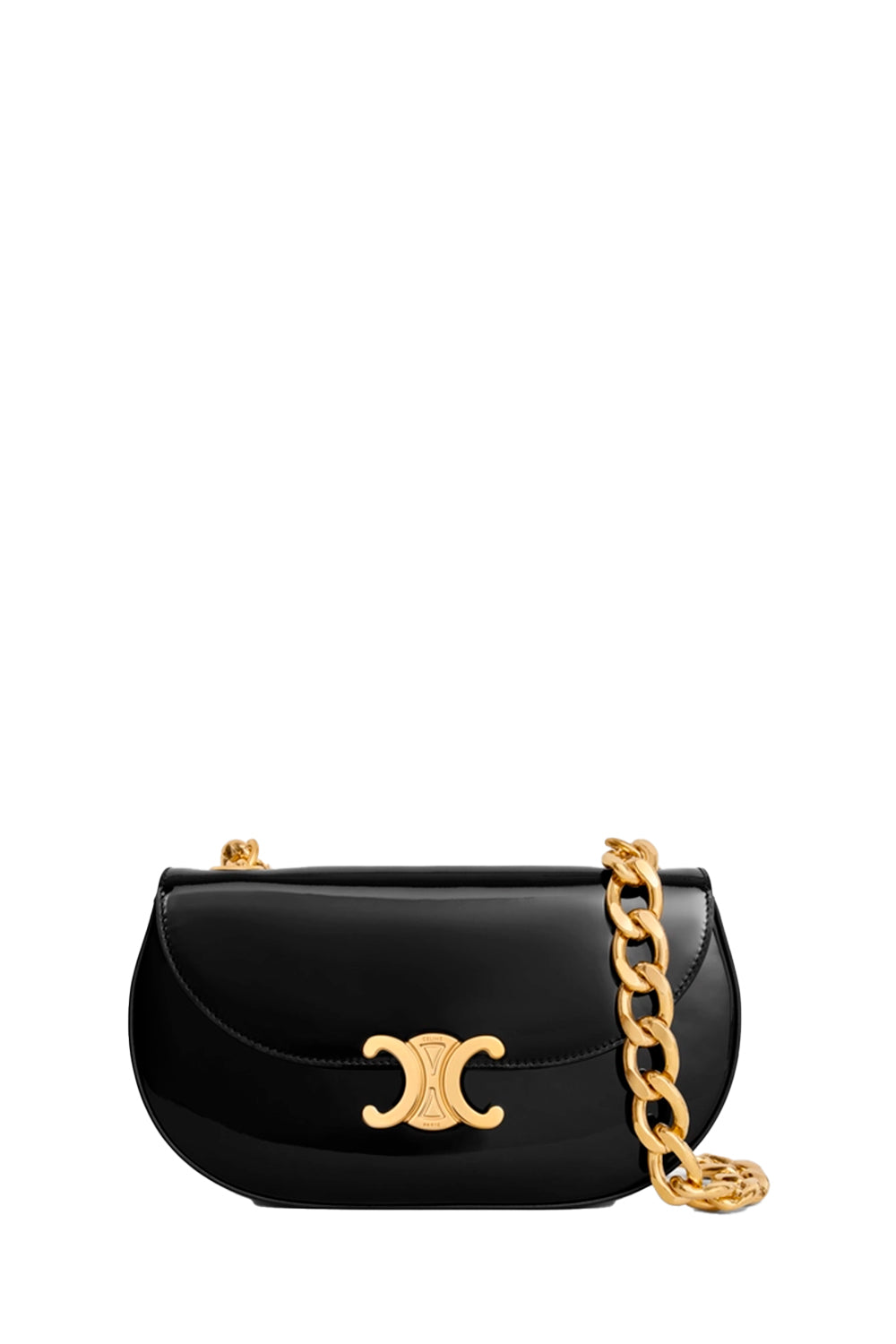 Chain Besace Talulah In Patent Calfskin