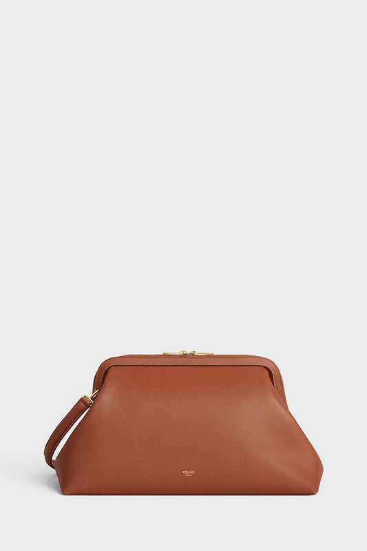 Doctor's Pouch In Supple Natural Calfskin