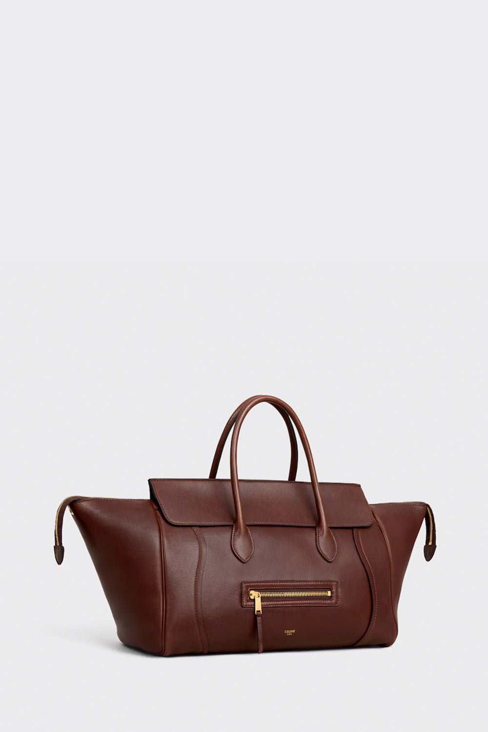 Medium New Luggage In Supple Shiny Lambskin