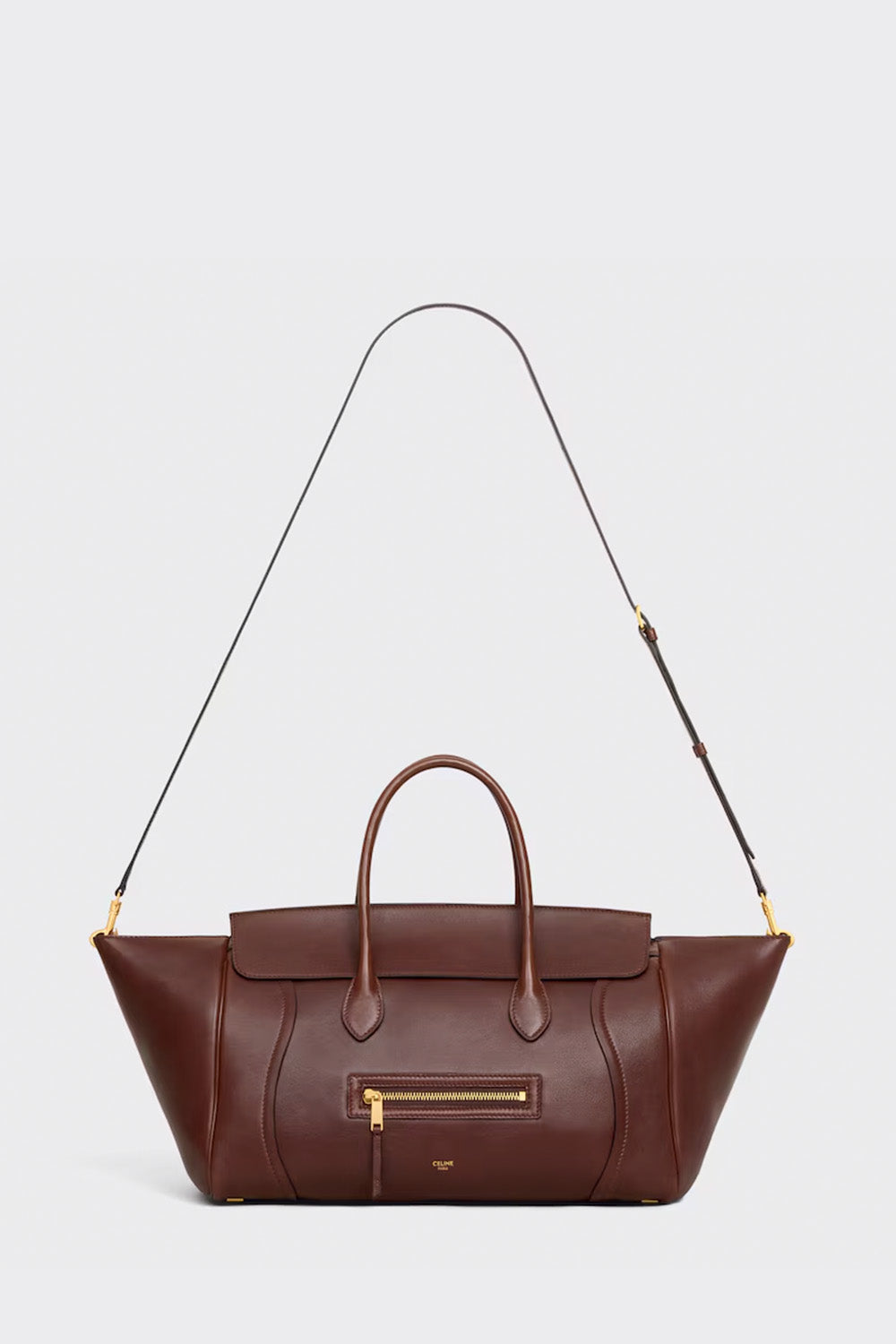 Medium New Luggage In Supple Shiny Lambskin