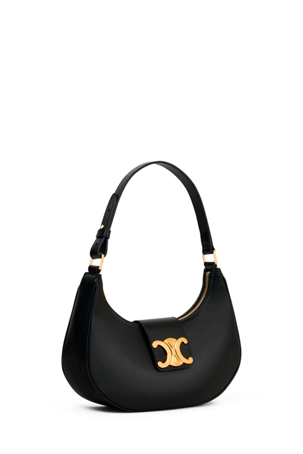 CELINE - Medium ava triomphe bag in smooth calfskin tan