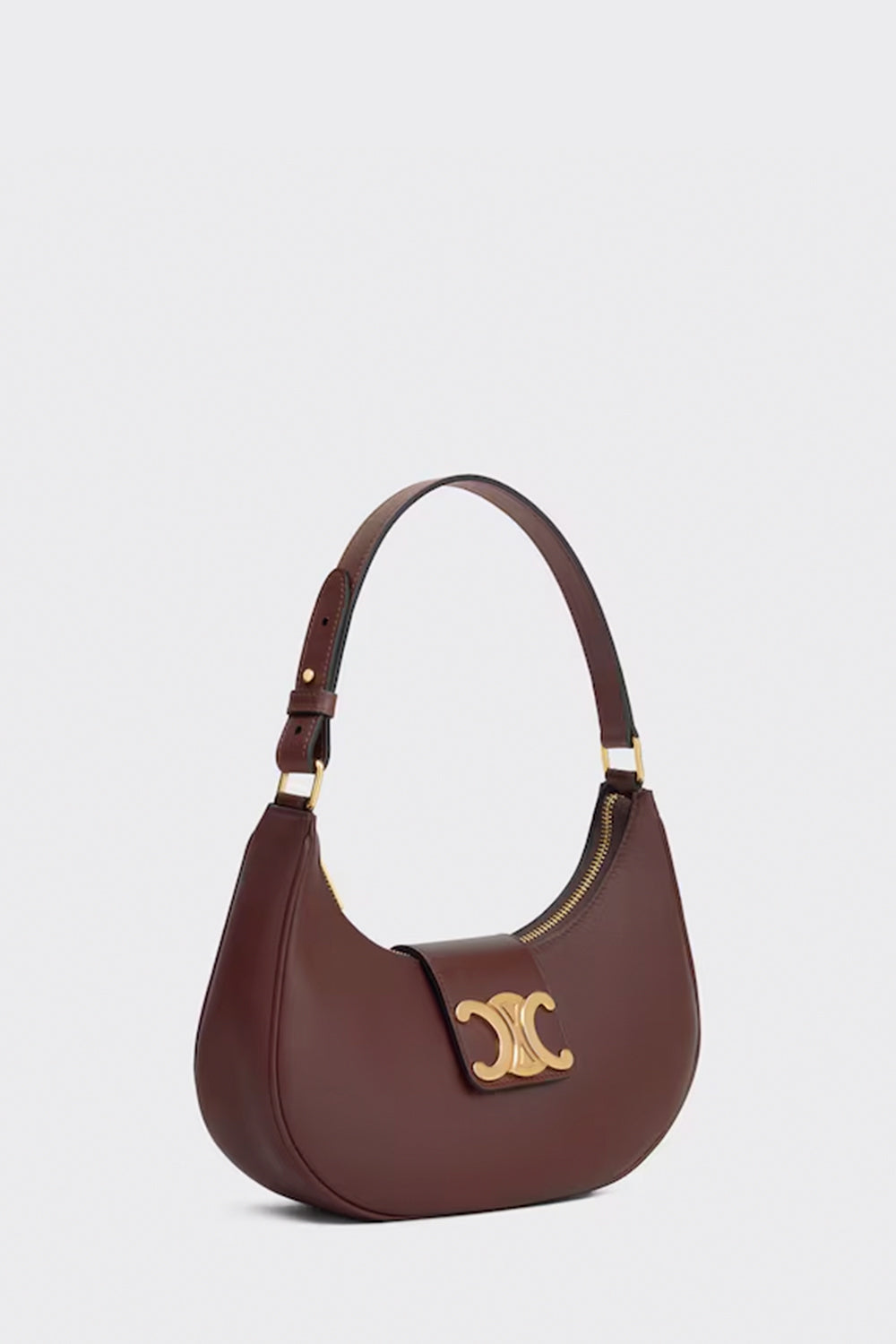 CELINE｜ (MEDIUM AVA TRIOMPHE BAG IN SMOOTH CALFSKIN (11 MEDIUM AVA TRIOMPHE BAG IN smooth Calfskin - TAN | CELINE
