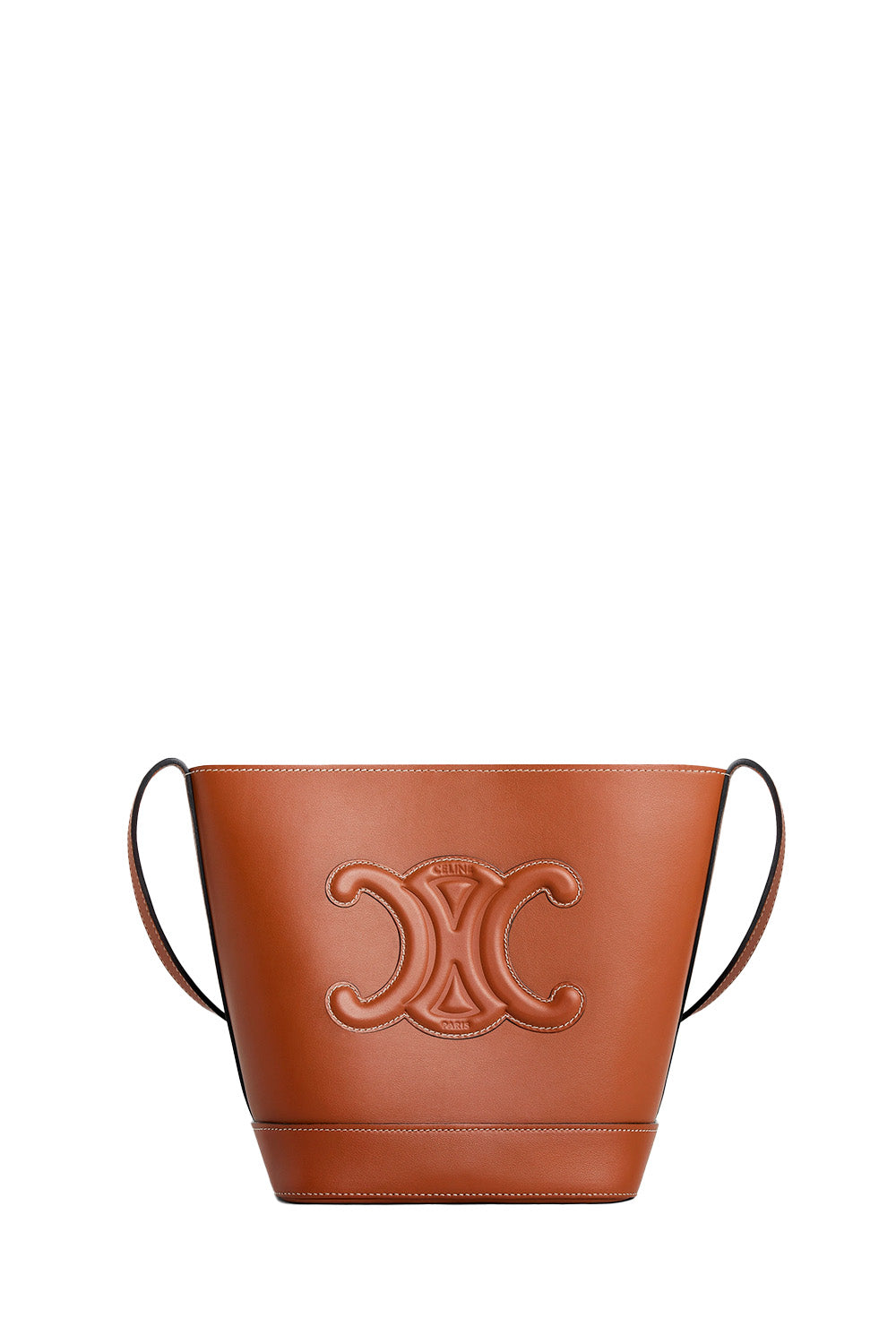 Small Bucket Cuir Triomphe In Smooth Calfskin