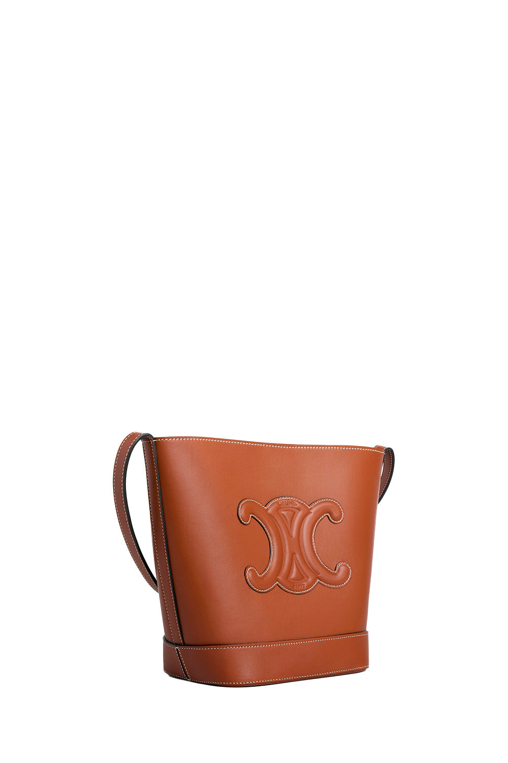 Small Bucket Cuir Triomphe In Smooth Calfskin