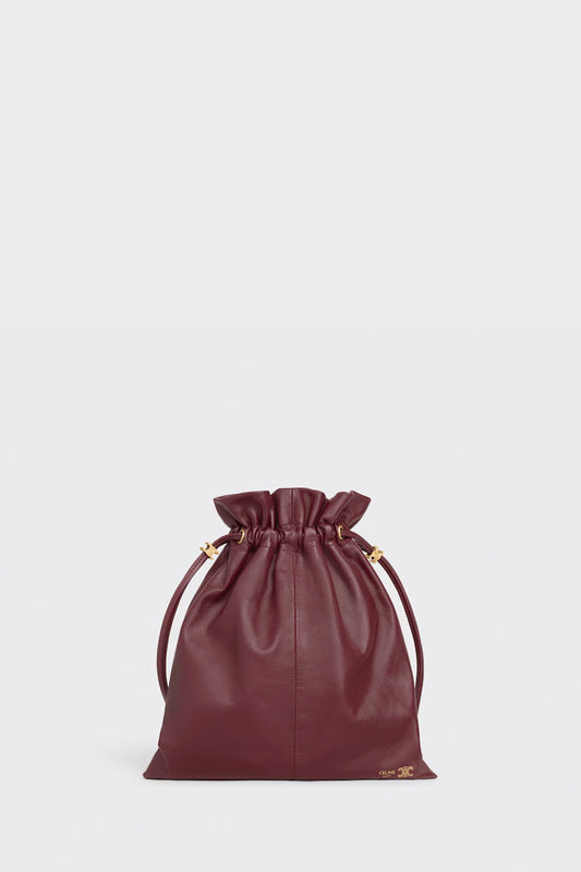 Small Crystal Pouch In Lambskin