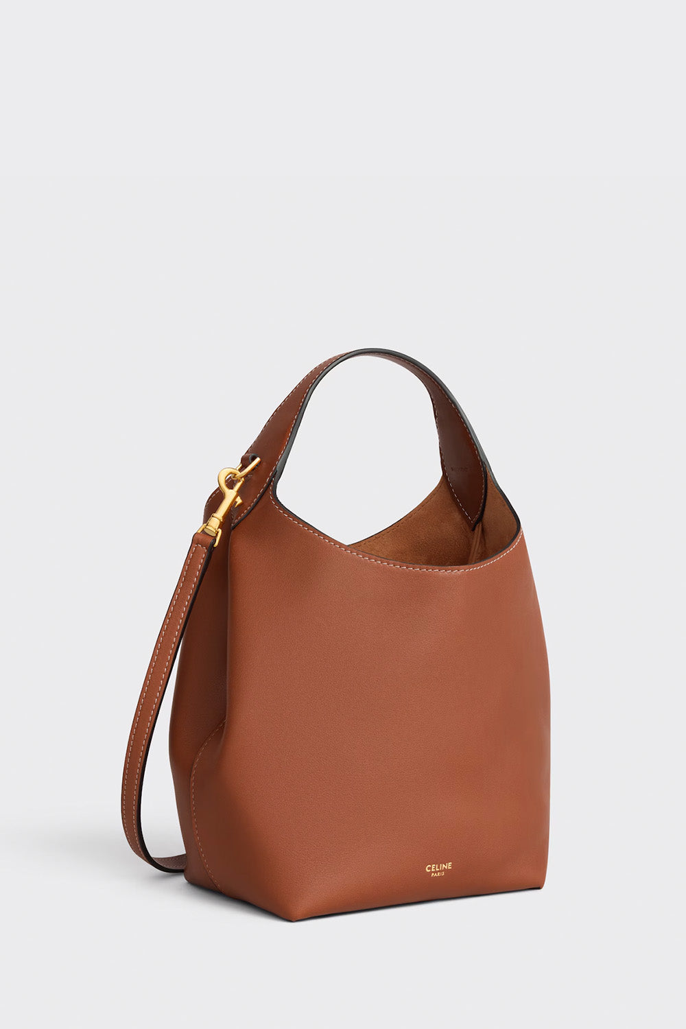 Small Hobo In Supple Smooth Calfskin