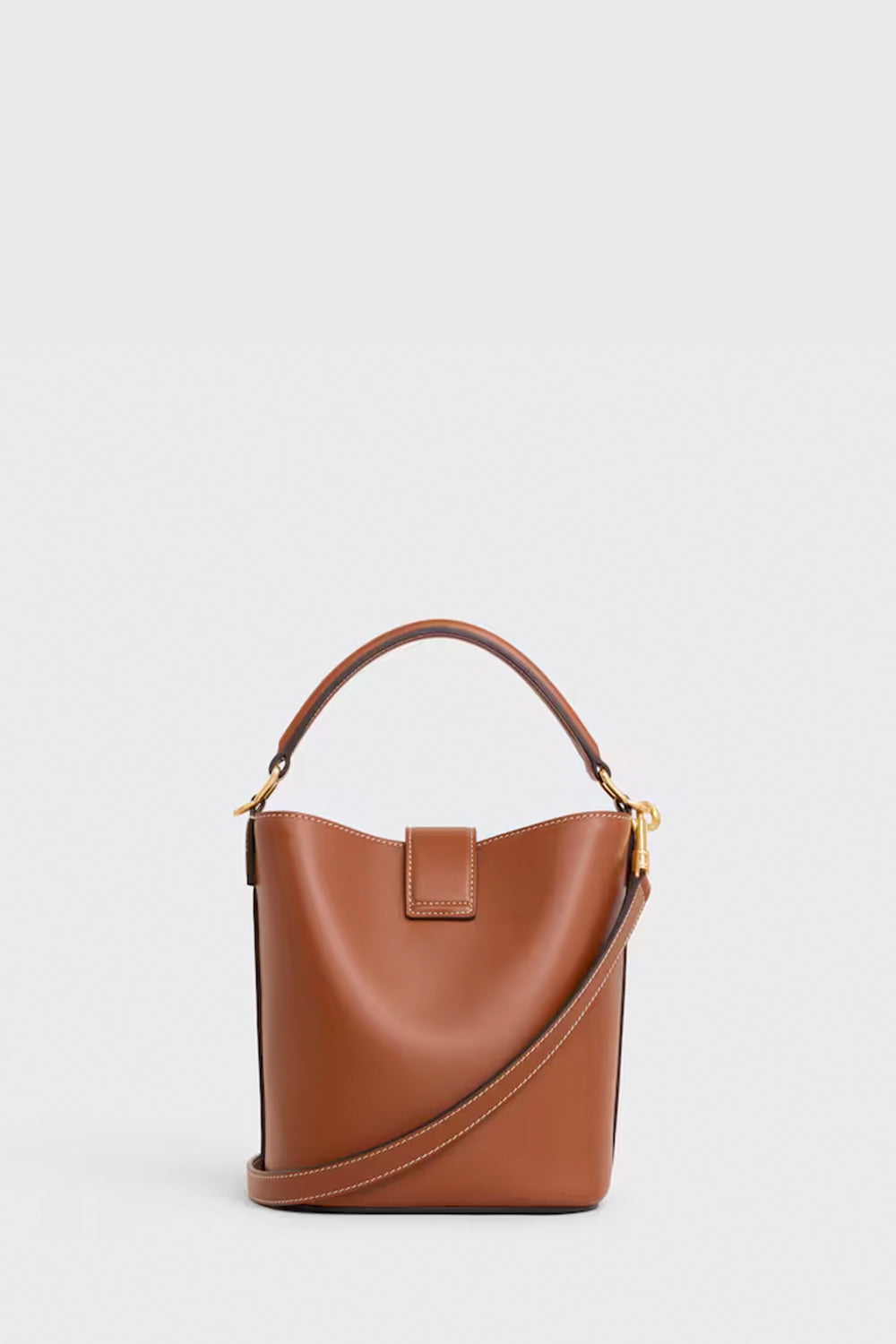 ハンドバッグ CELINE Small Louise bucket bag SMALL BUCKET LOUISE IN SMOOTH CALFSKIN - TAN | CELINE