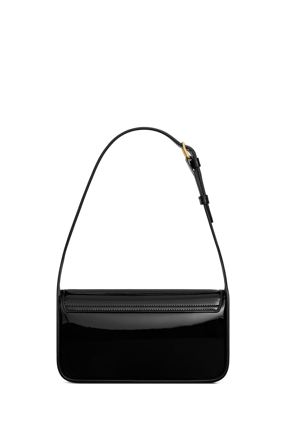 Shoulder Bag Terence In Patent Calfskin