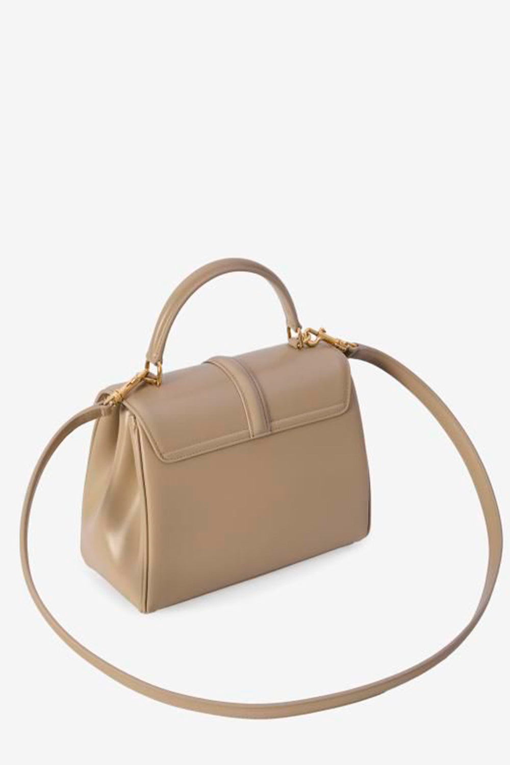 Small Handbag With Gold-Tone Detailing