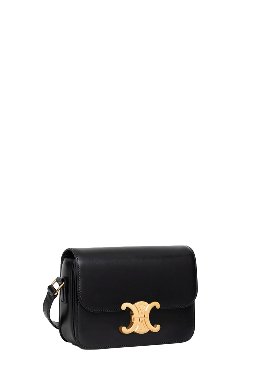 Teen Triomphe Bag In Shiny Calfskin