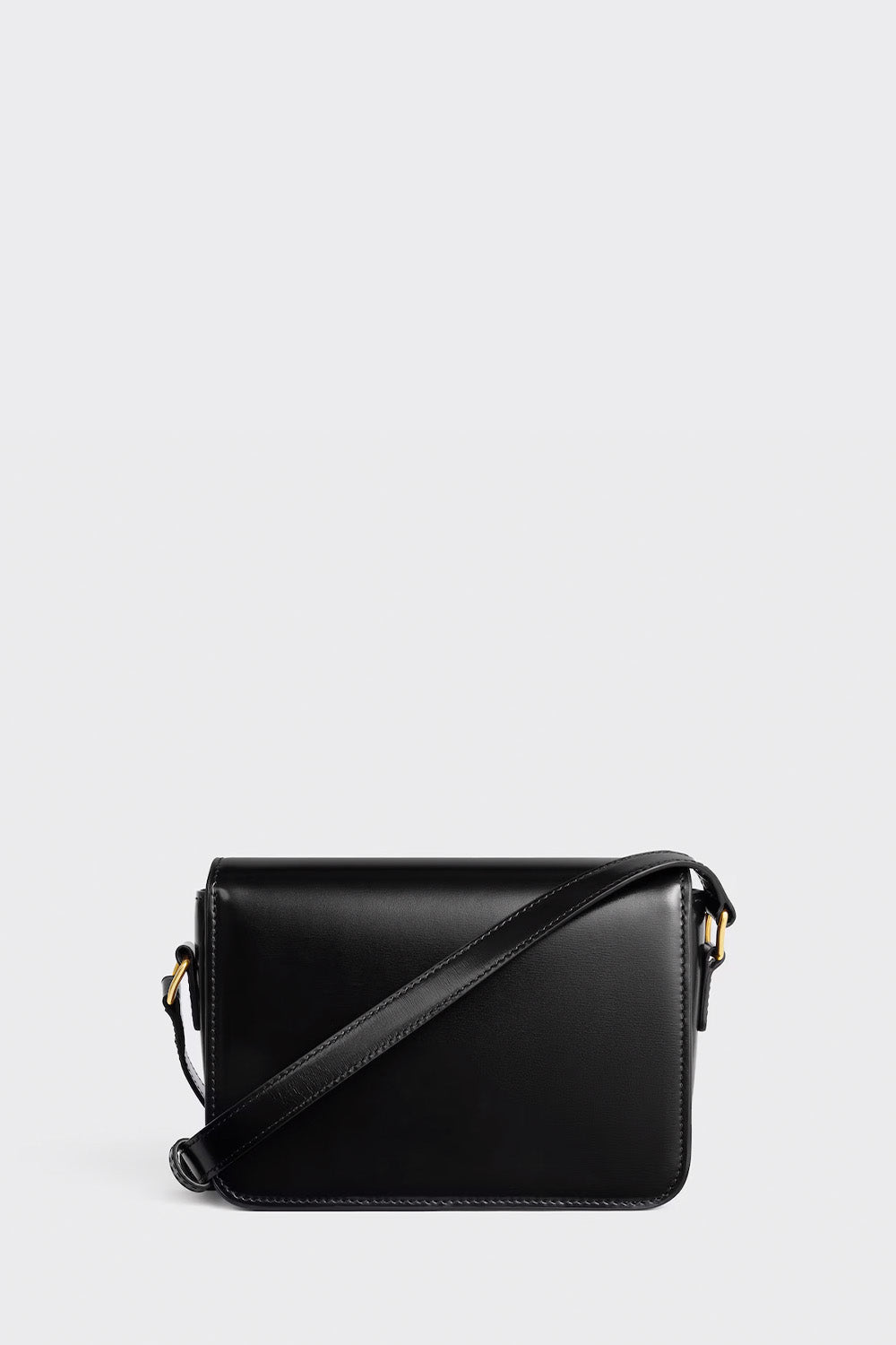 Teen Triomphe Bag In Shiny Calfskin With Enamel Closure