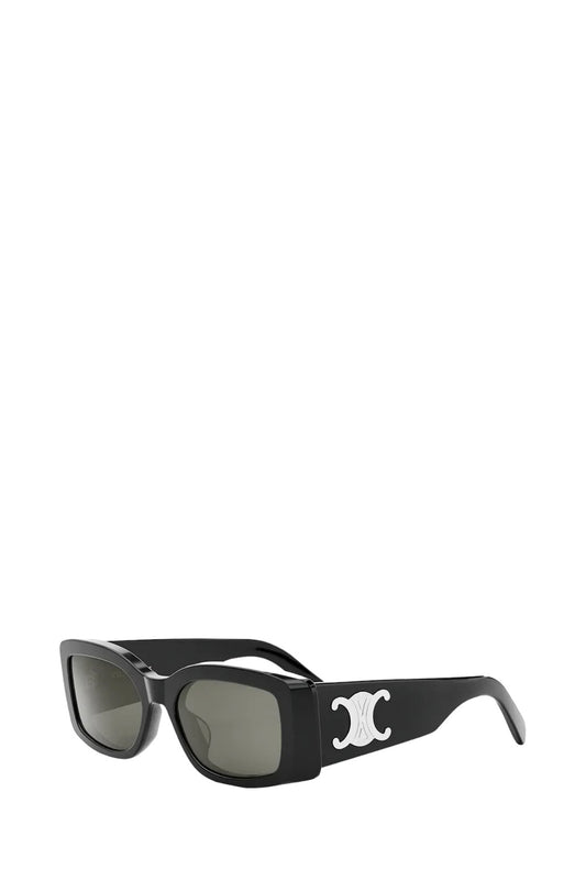 Triomphe Acetate Rectangle Sunglasses