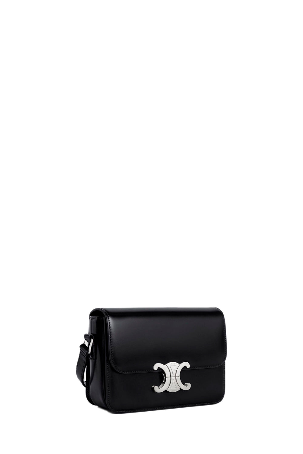 Teen Triomphe Bag In Shiny Calfskin