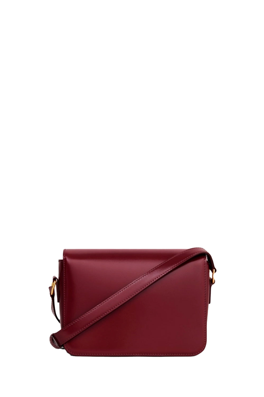 Teen Triomphe Bag In Shiny Calfskin