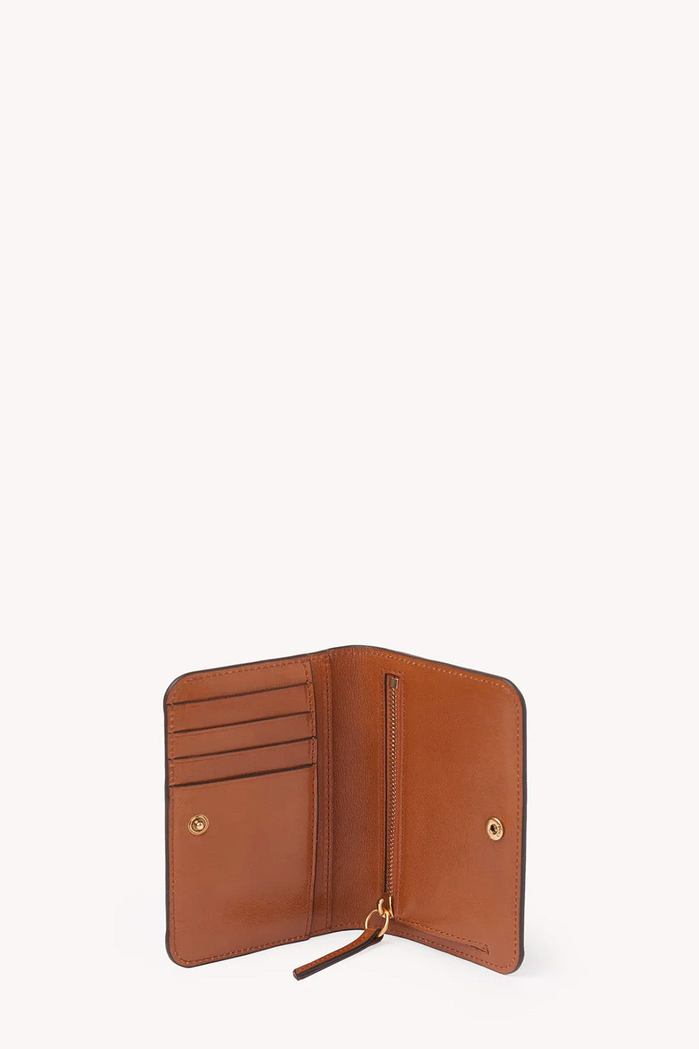 C Chloé Bifold Wallet In Shiny Leather