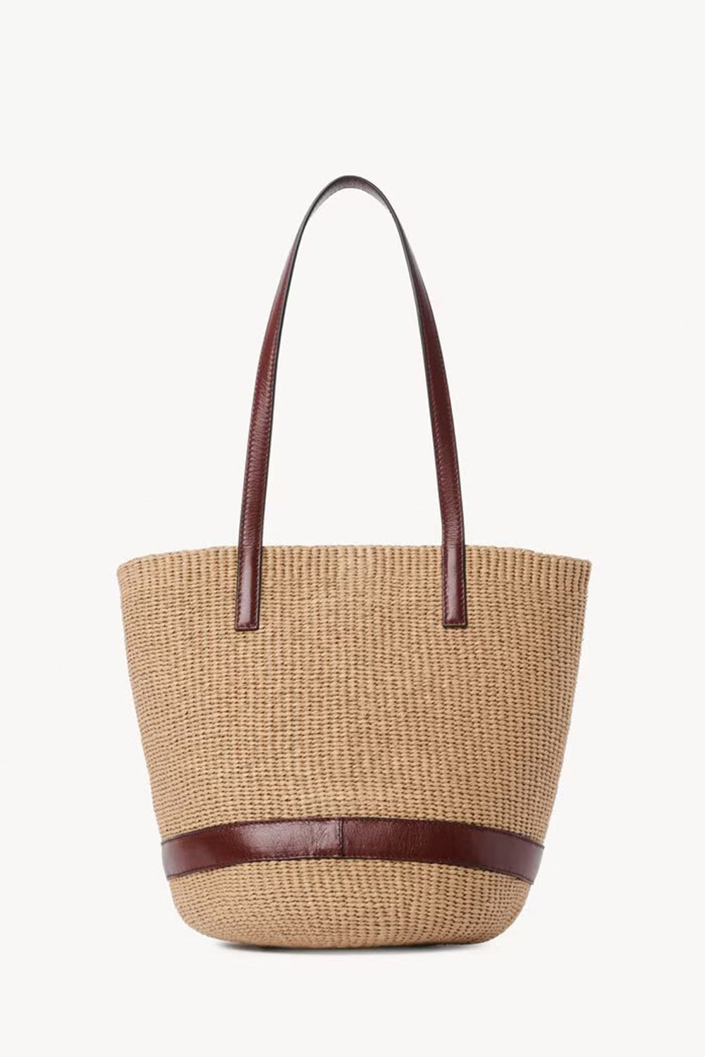 Chloé Charms Basket Bag In Natural Fibers