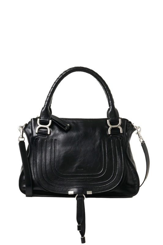 Medium Marcie Bag In Shiny Leather