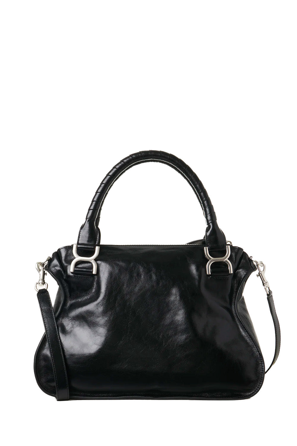 Medium Marcie Bag In Shiny Leather