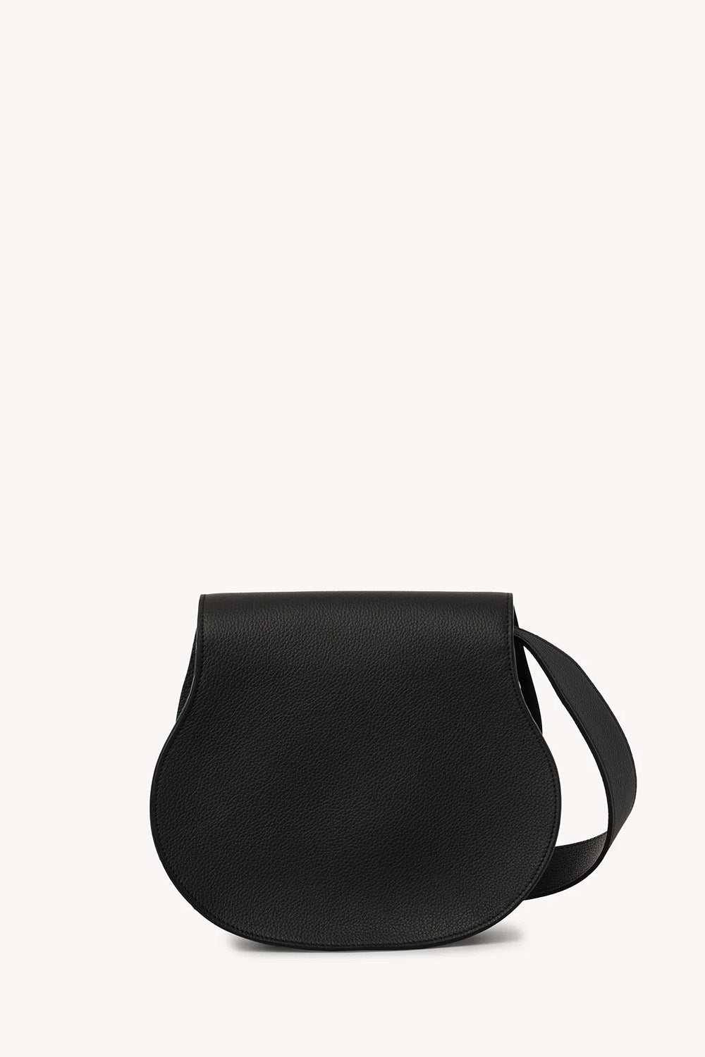 Marcie Saddle Bag In Grained Leather