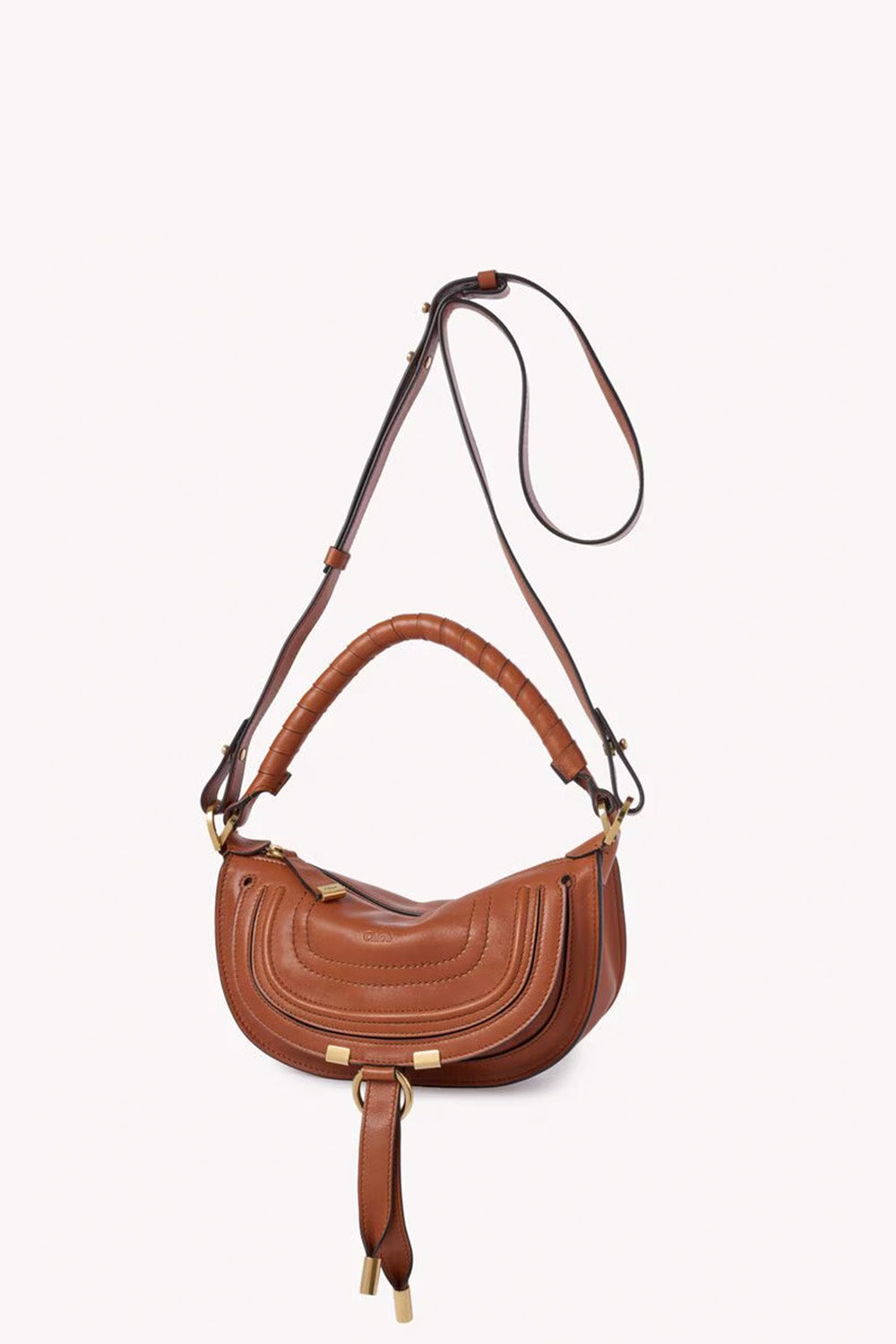 Mini Marcie Shoulder Bag In Soft Leather