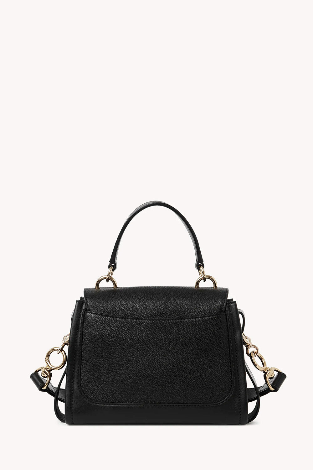 Mini Tess Day Bag In Grained & Soft Leather