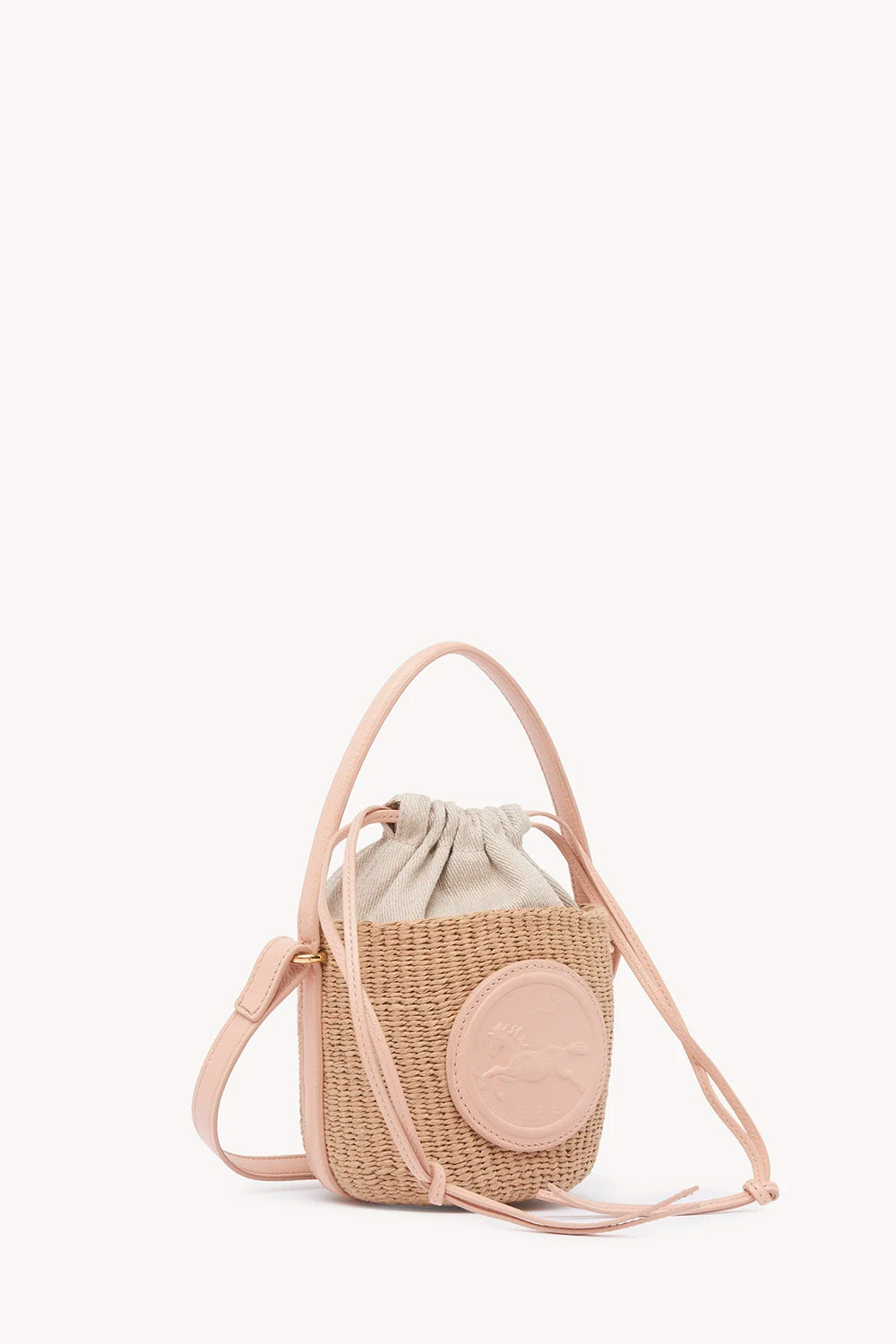 Mini Horse Medal Basket In Natural Fibers