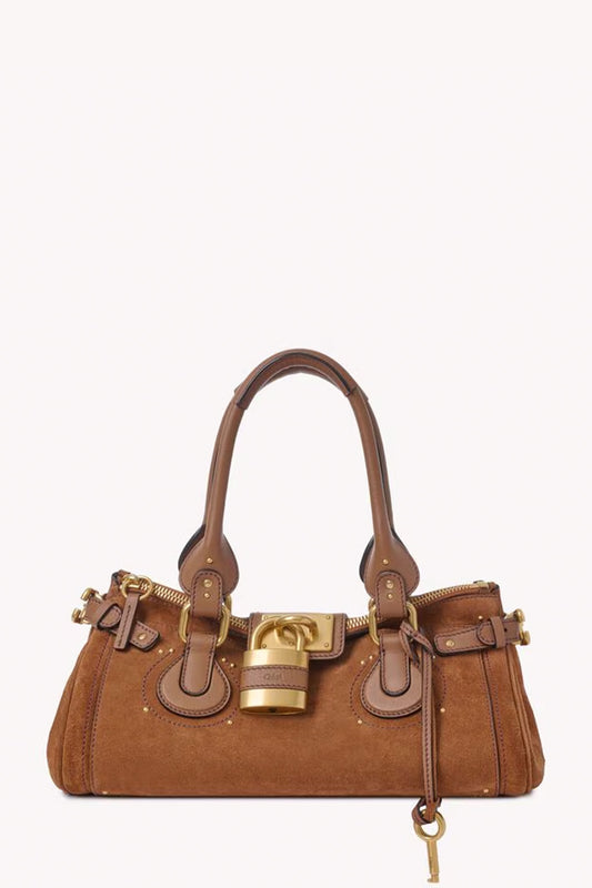 Paddington Bag In Suede Leather