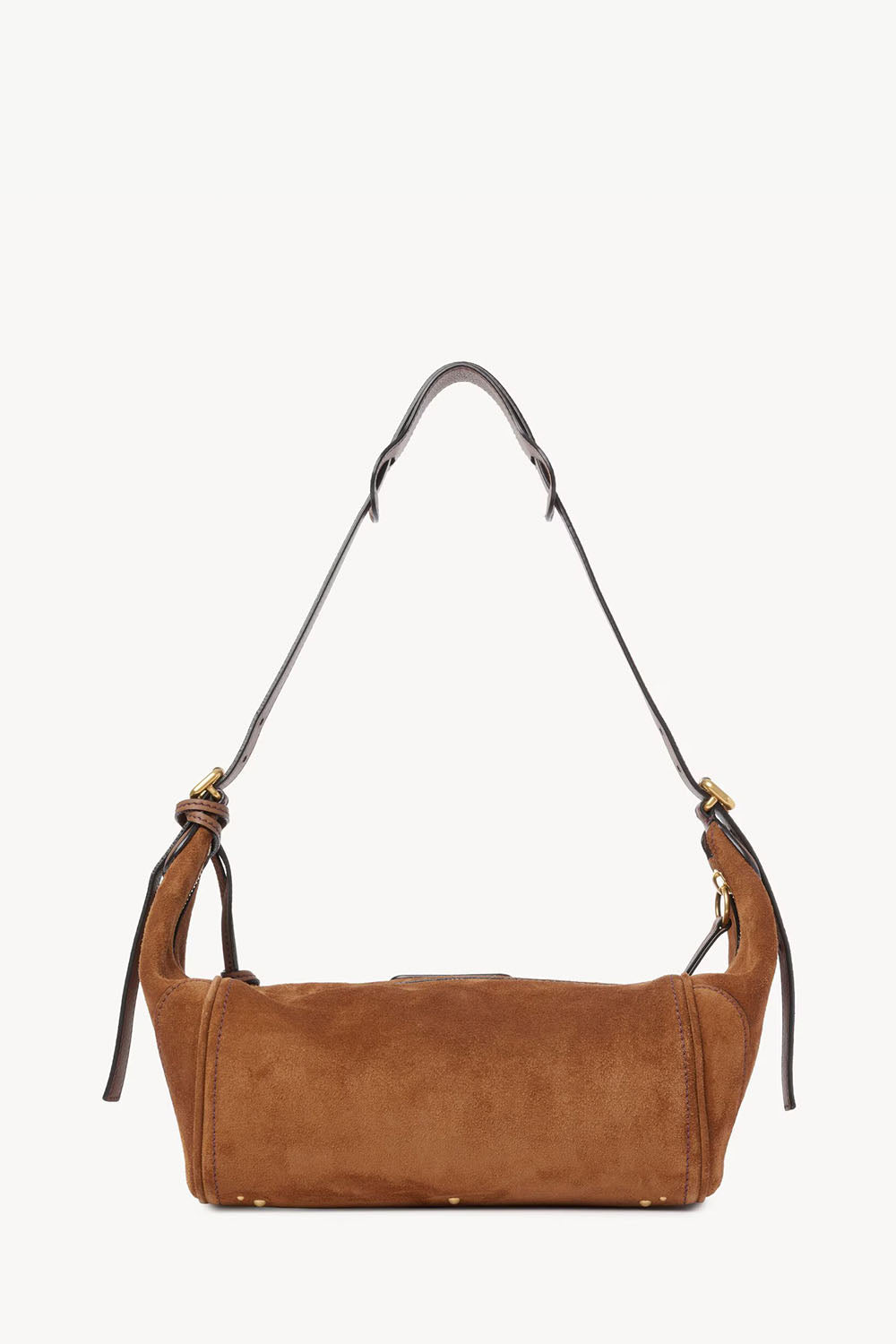 Paddington Crossbody Bag In Suede Leather
