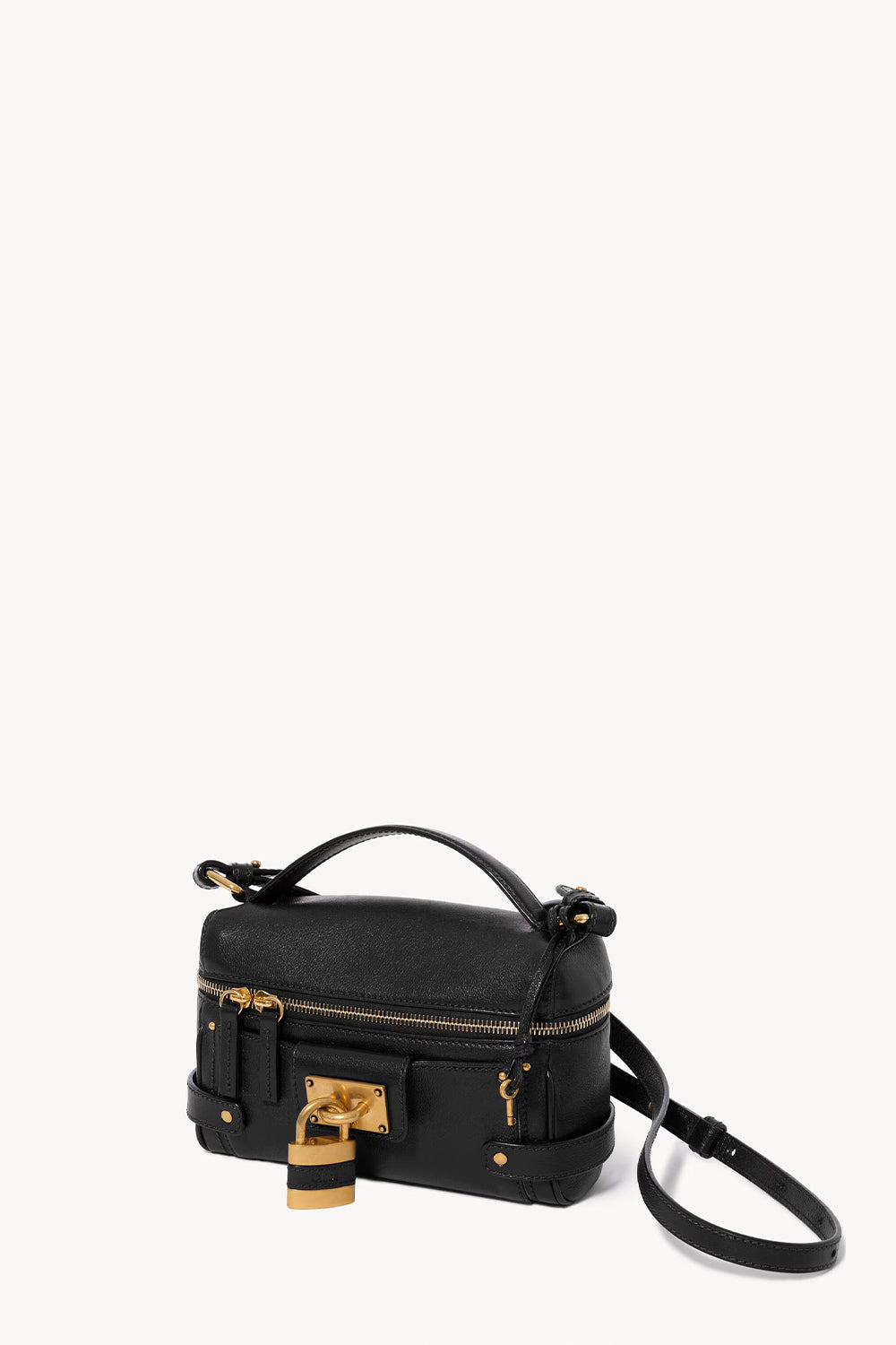 Paddington Vanity Bag In Grained Leather