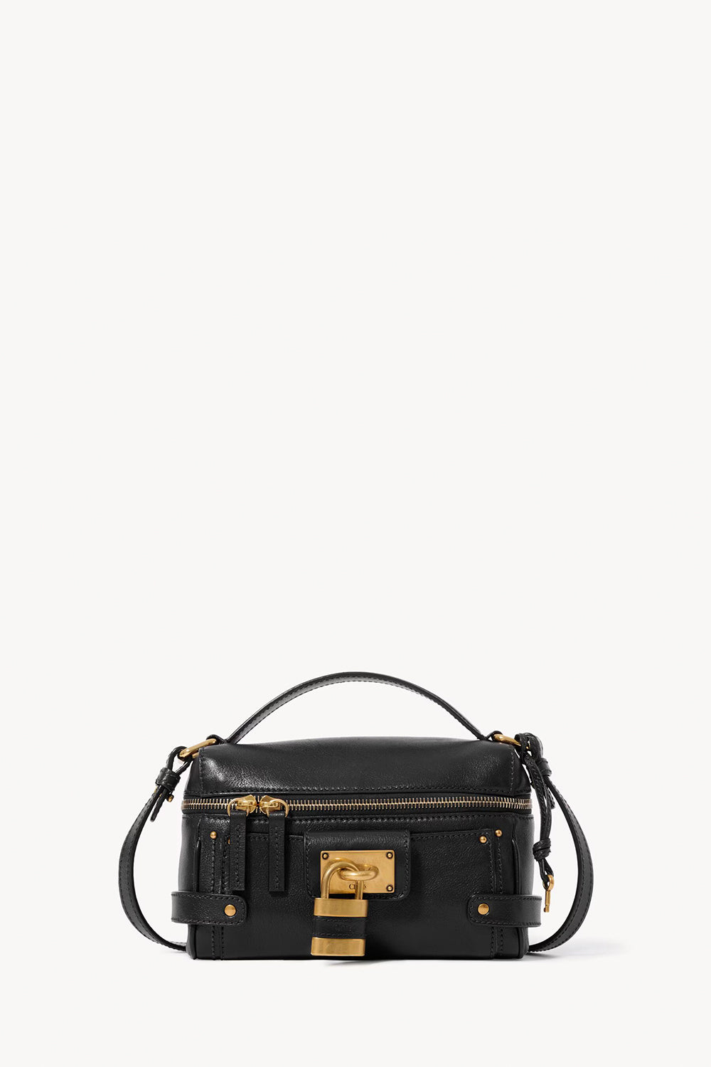 Paddington Vanity Bag In Grained Leather