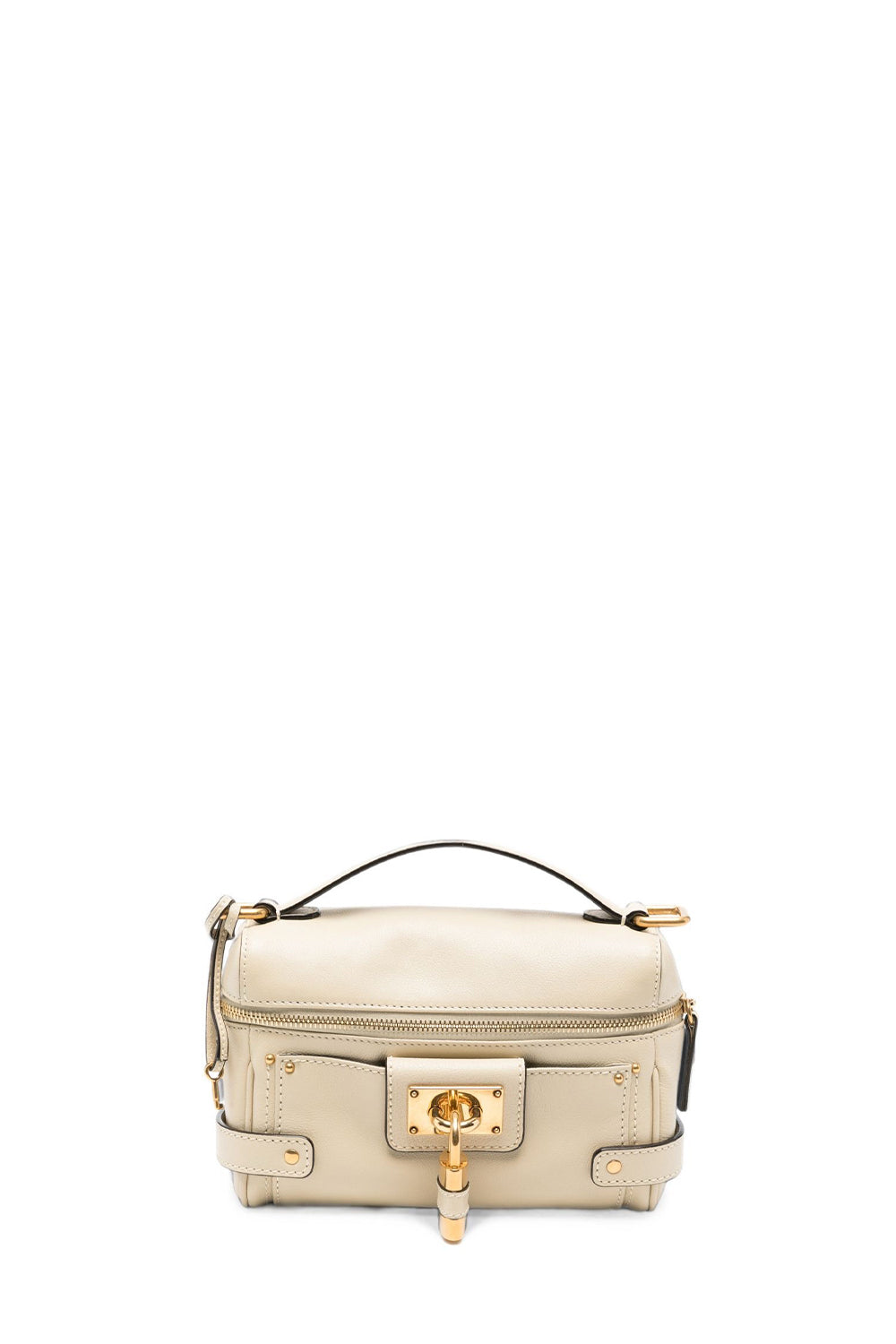 Paddington Vanity Bag In Grained Leather