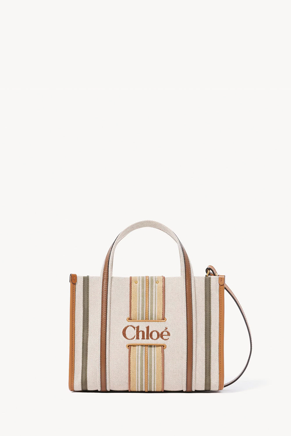 Small Woody Loop Tote Bag In Canvas