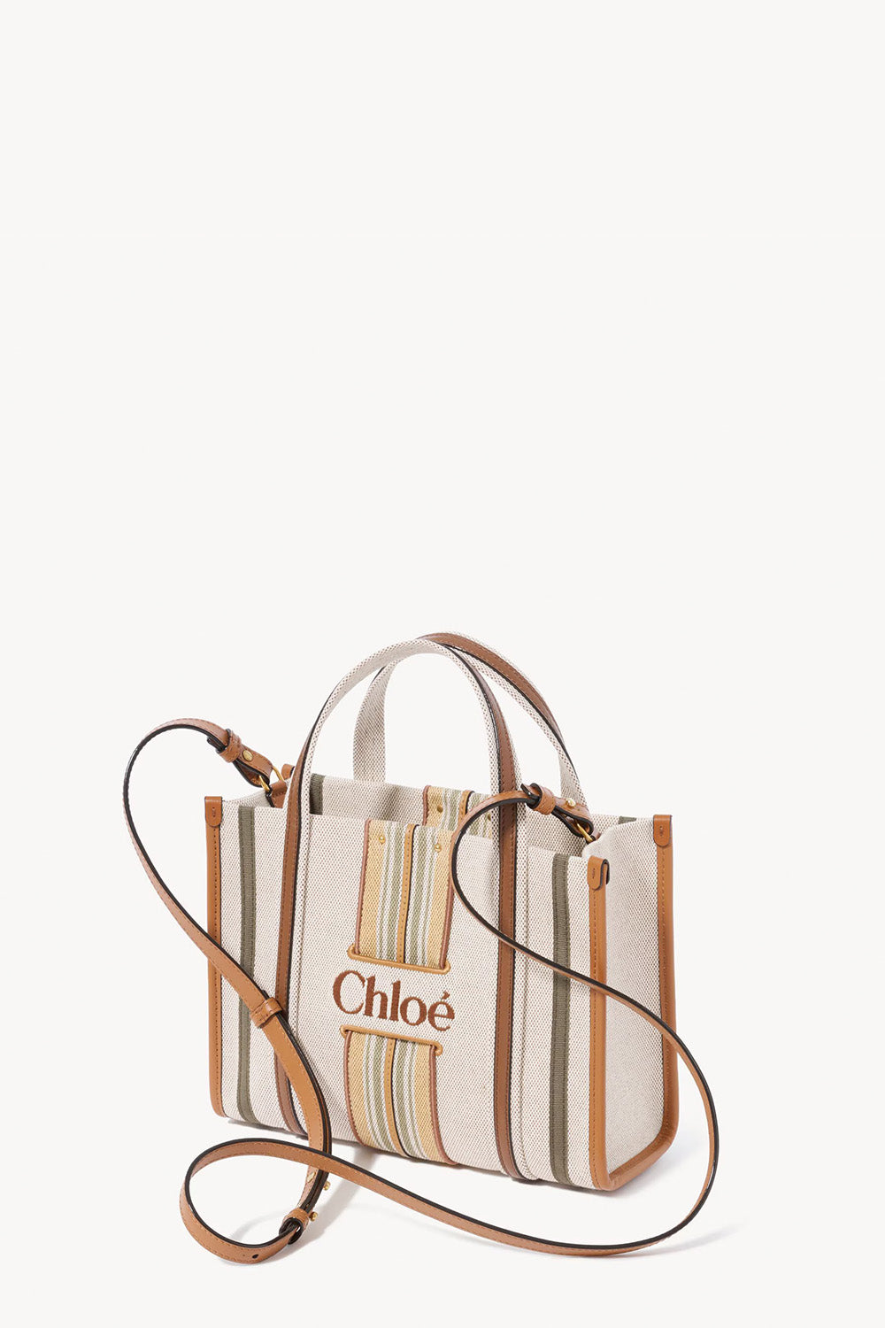 Small Woody Loop Tote Bag In Canvas