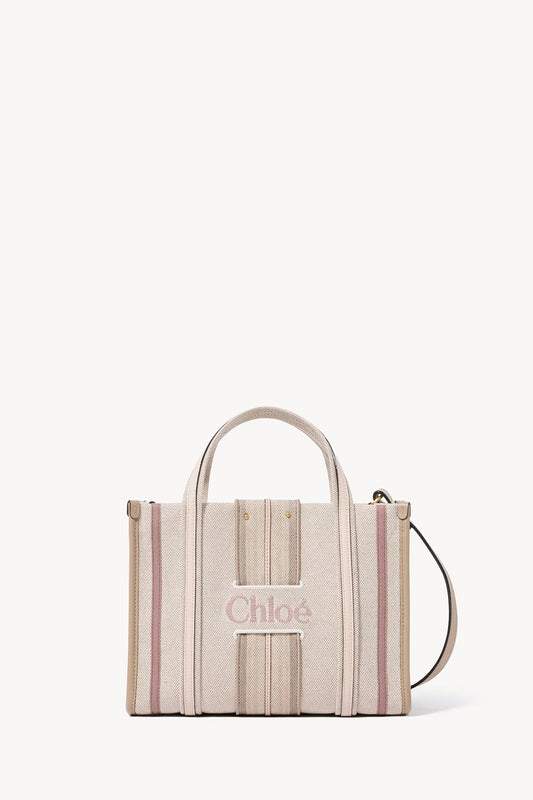 Small Woody Loop Tote Bag In Canvas