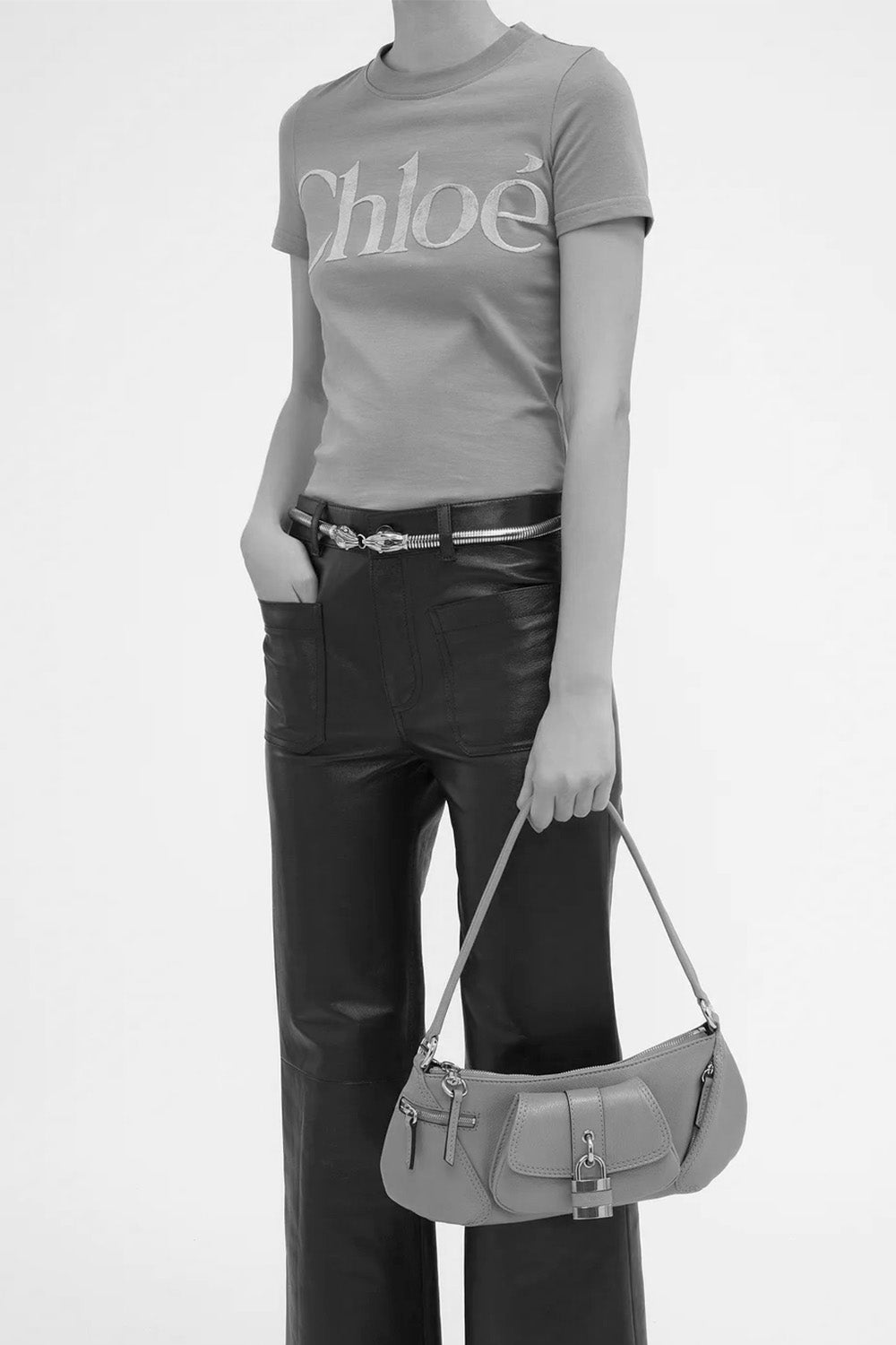 The 99 Shoulder Bag In Grained Leather