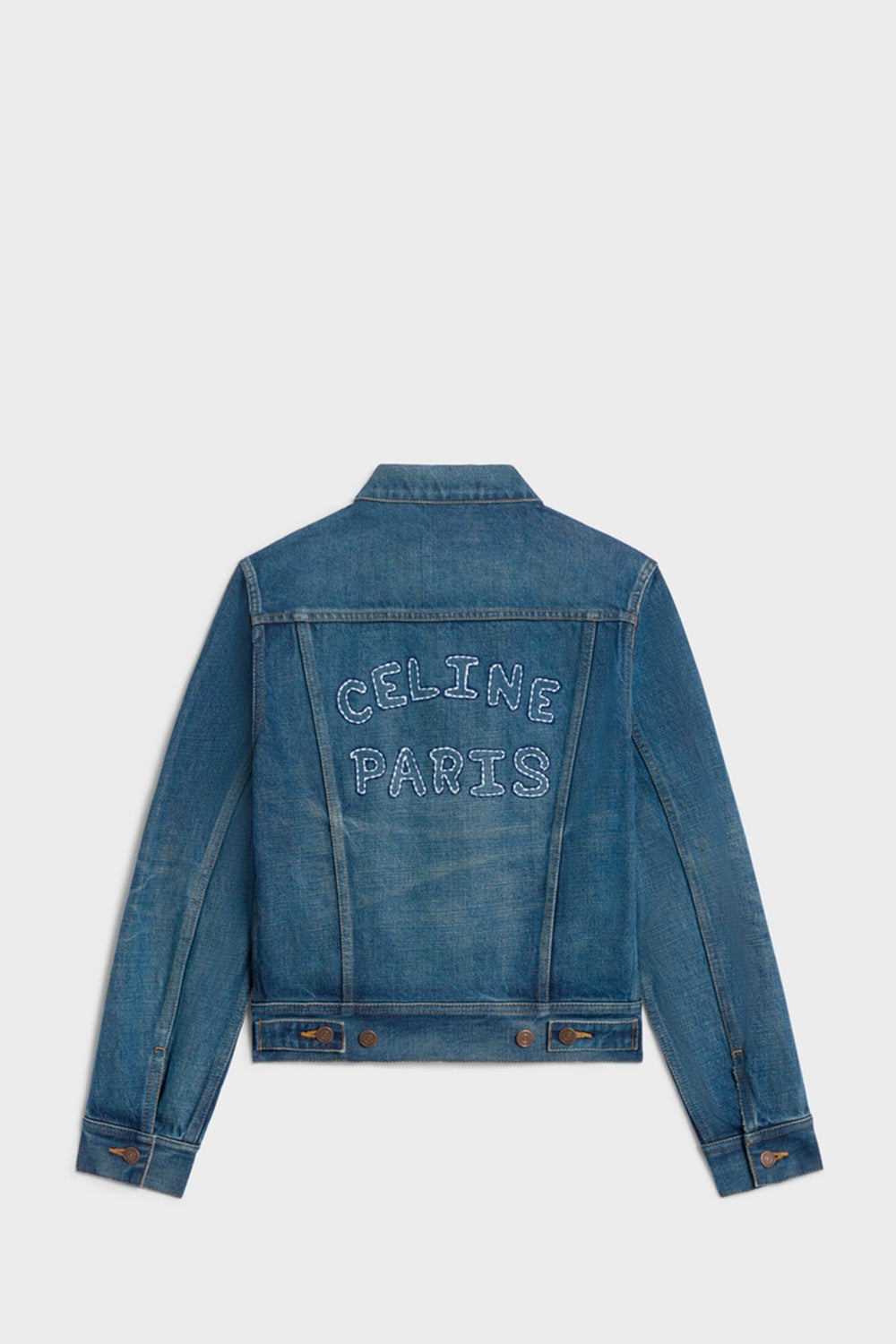 Trucker Jacket In Dark Union Wash Denim