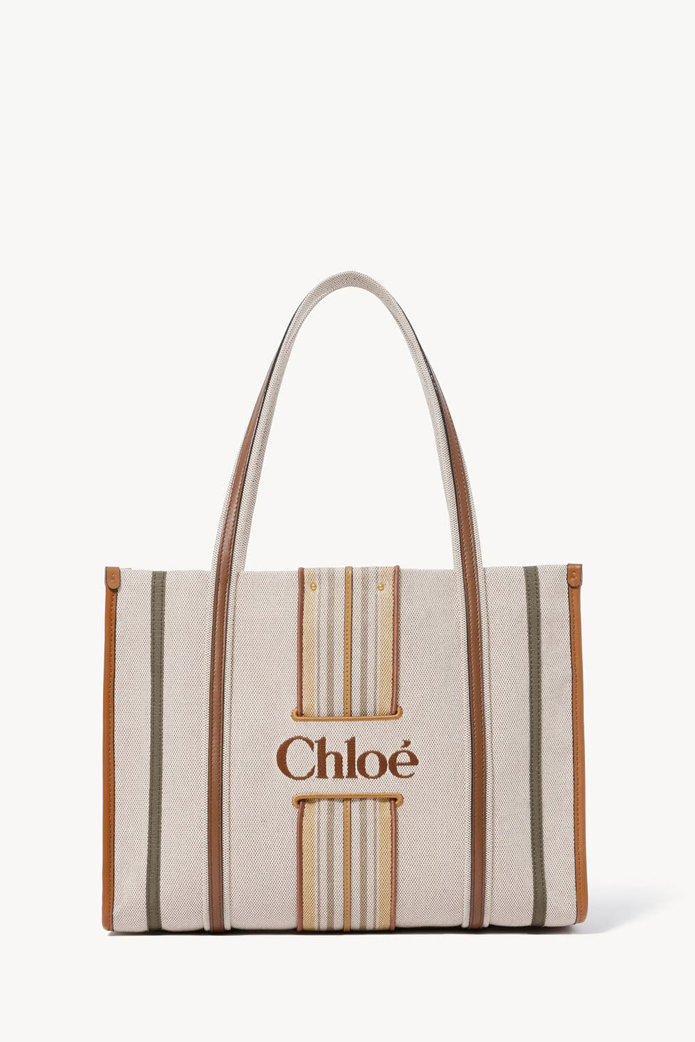Woody Loop Tote Bag In Canvas