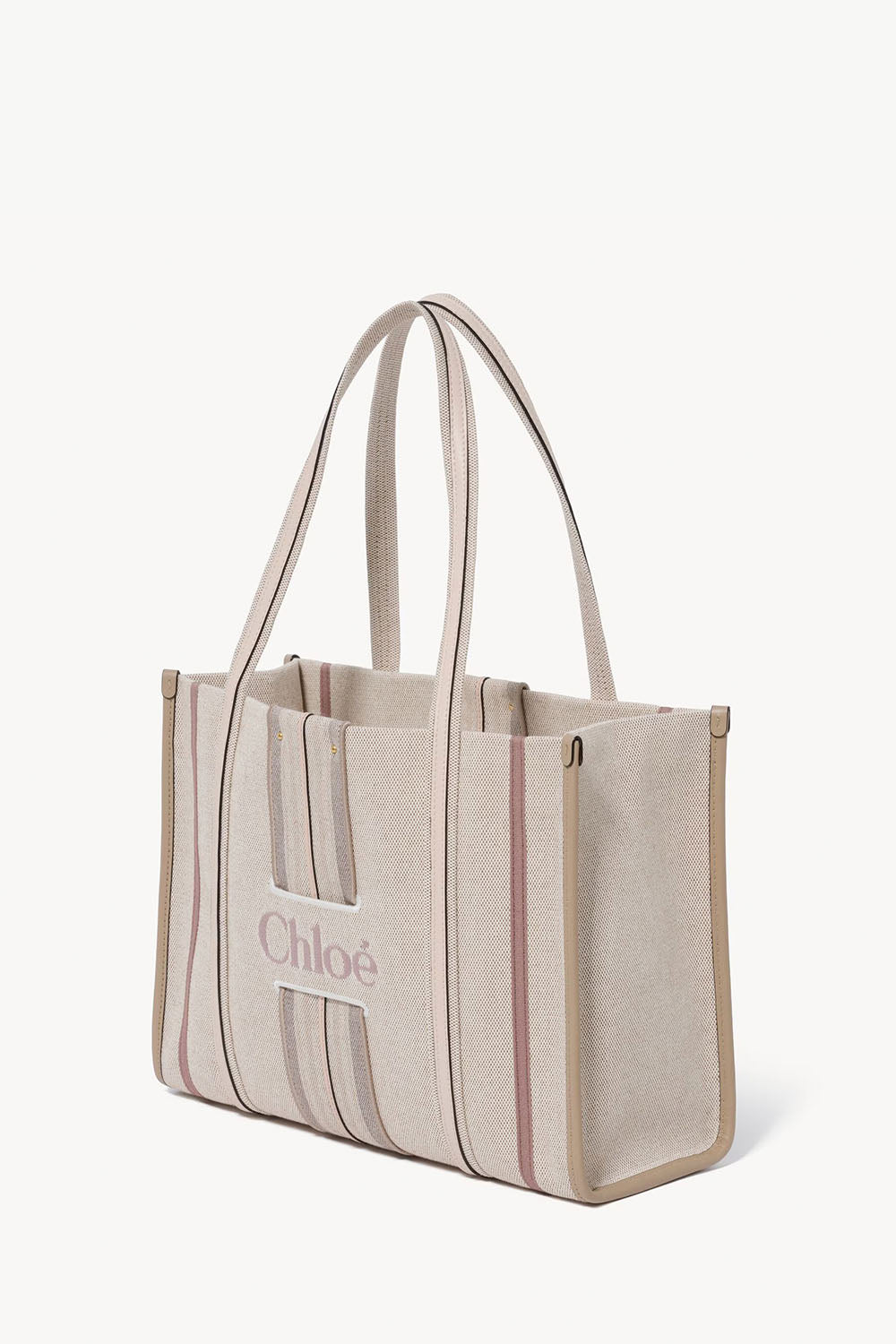 Woody Loop Tote Bag In Canvas
