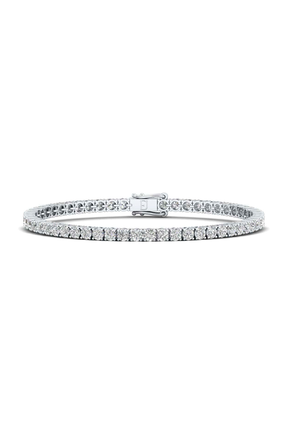 Classic Tennis Lab Diamond Bracelet