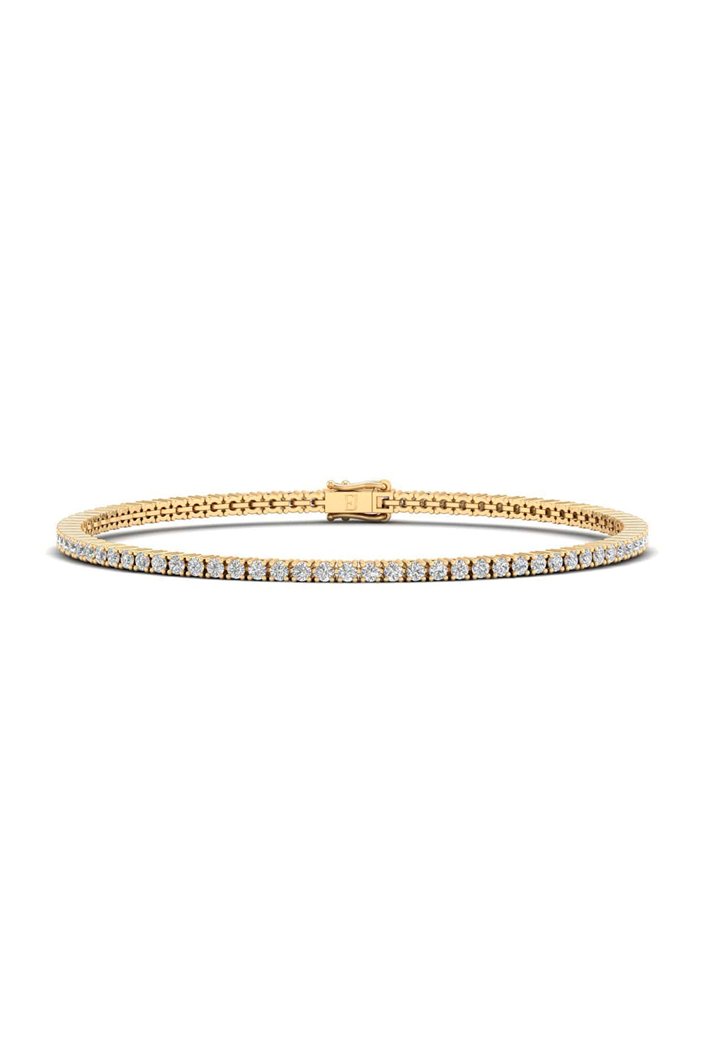 Classic Tennis Lab Diamond Bracelet