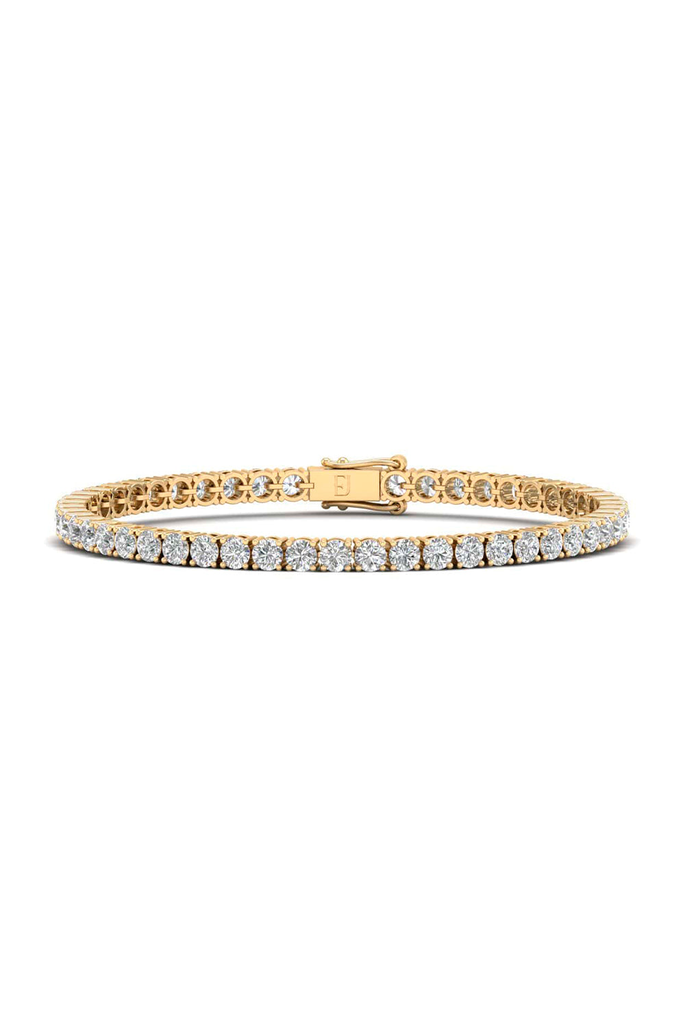 Classic Tennis Lab Diamond Bracelet
